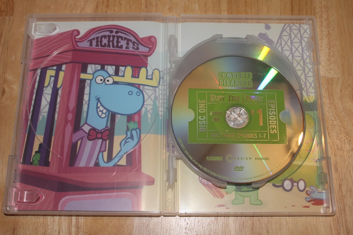Happy Tree Friends - Complete Disaster (4-DVD, 2013) | eBay