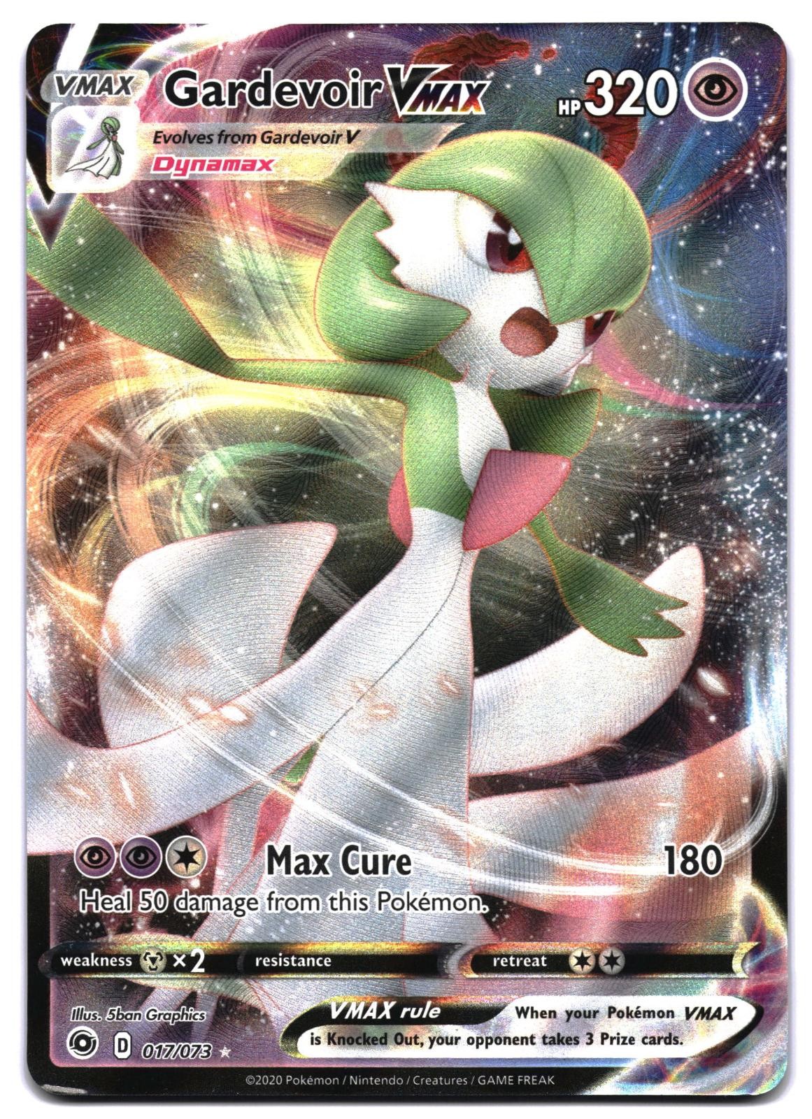 Gardevoir VMAX 017/073 Holo Ultra Rare Champion's Path Pokemon Lightly Played