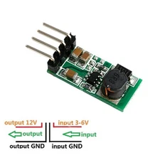 DC 3.3V 3.7V 5V 6V to 12V Step-up Power Supply Voltage Regulator Converter #F2