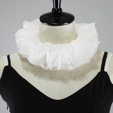 Lace Ruffled Collar Fake Collar