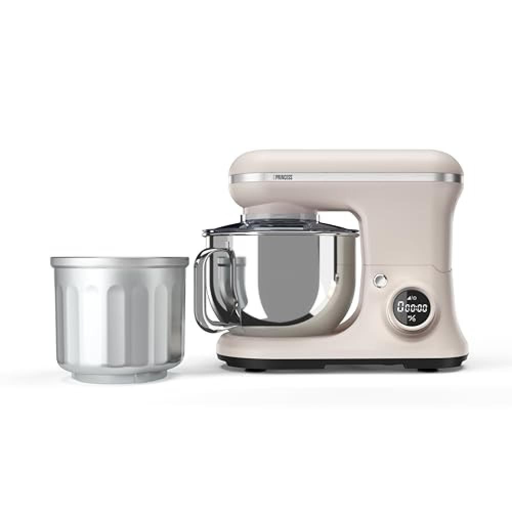Princess Robot da cucina digitale Nordic, Ciotola 5 L Inox, 8 Velocit , Controll