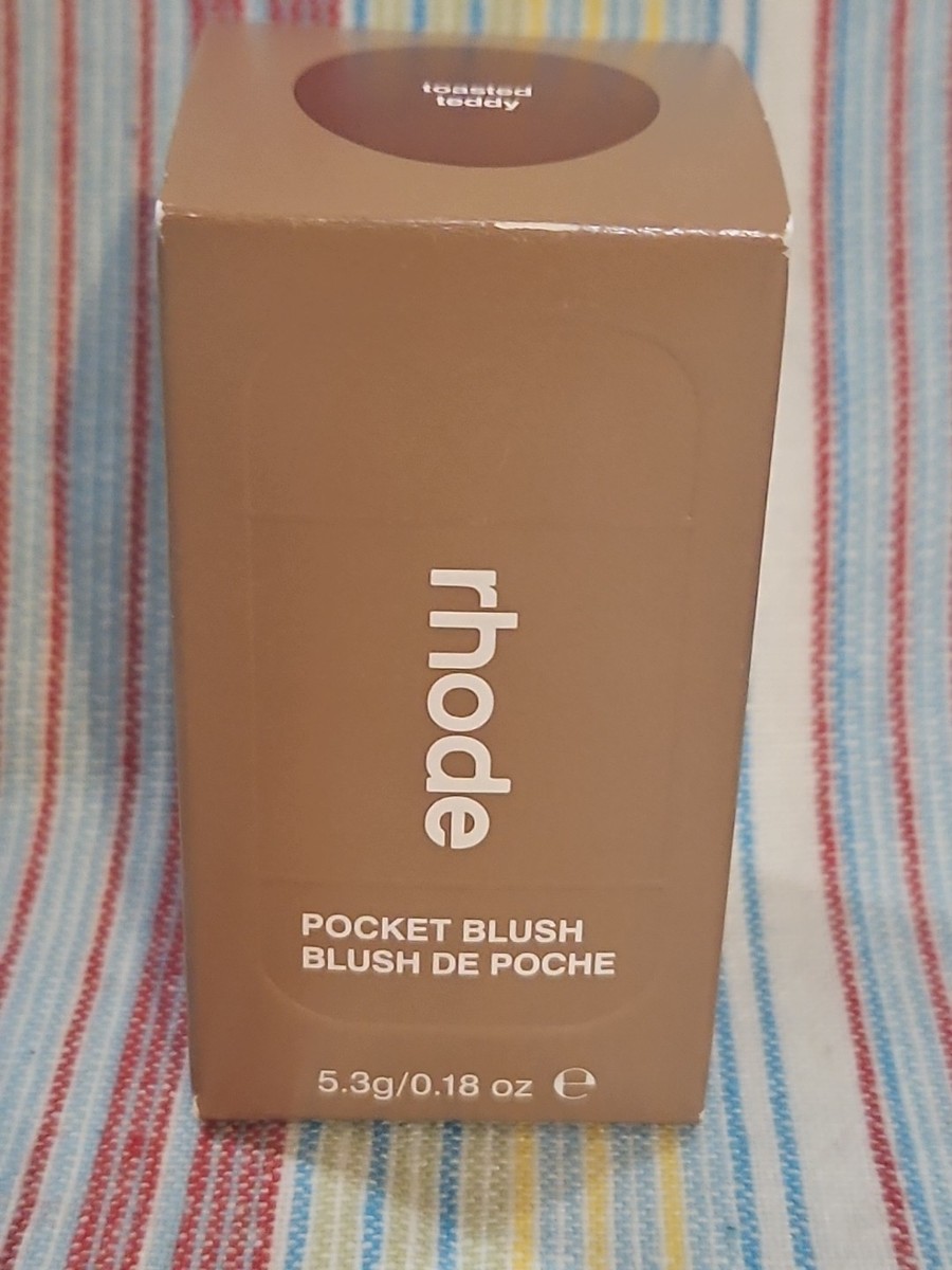 Rhode Pocket Blush In Toasted Teddy 5.3g New In Box Limited