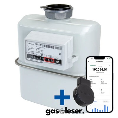 BK-G4MT Gaszähler Bundle inkl. smarter Fernauslesung