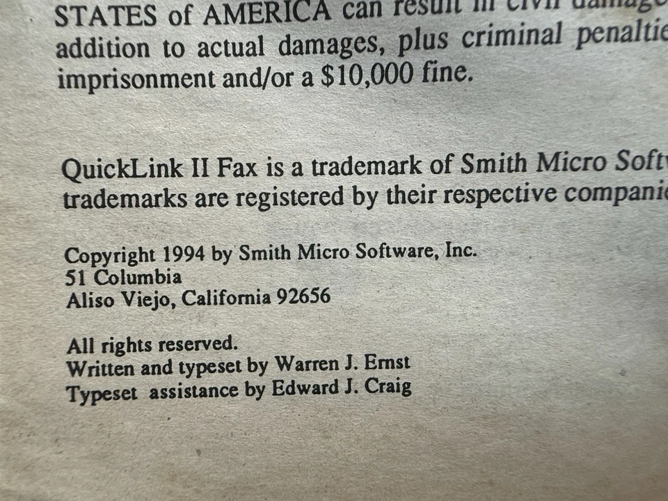 Módem de datos/fax de computadora de colección de 28.800 Bps con caja de instrucciones adaptador de CA de disquete Foto 4 de 4