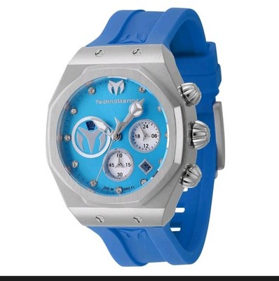 Technomarine Reef Sun Men's Watch 40mm Sky Blue 40mm TM-523006 #1. 9