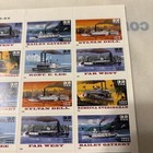 USA stamps Mint pane of 20 Riverboat Steamship steamboat 1995 Scott #3091-3095 — photo 4