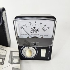 Vintage Wein Flash Meter WP500B w/ leather Case and Manual TESTED, works 