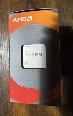 SEALED NEW AMD Ryzen 5 5500 6-Core 12-Thread AM4 CPU w/ Wraith Cooler