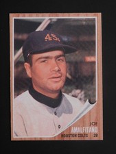 1962 Topps Baseball Card #456 Joe Amalfitano (EX-MT)