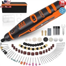 12V Cordless Rotary Tool Kit W/ 94 Accessories DIY Carving Engraving Cutting New