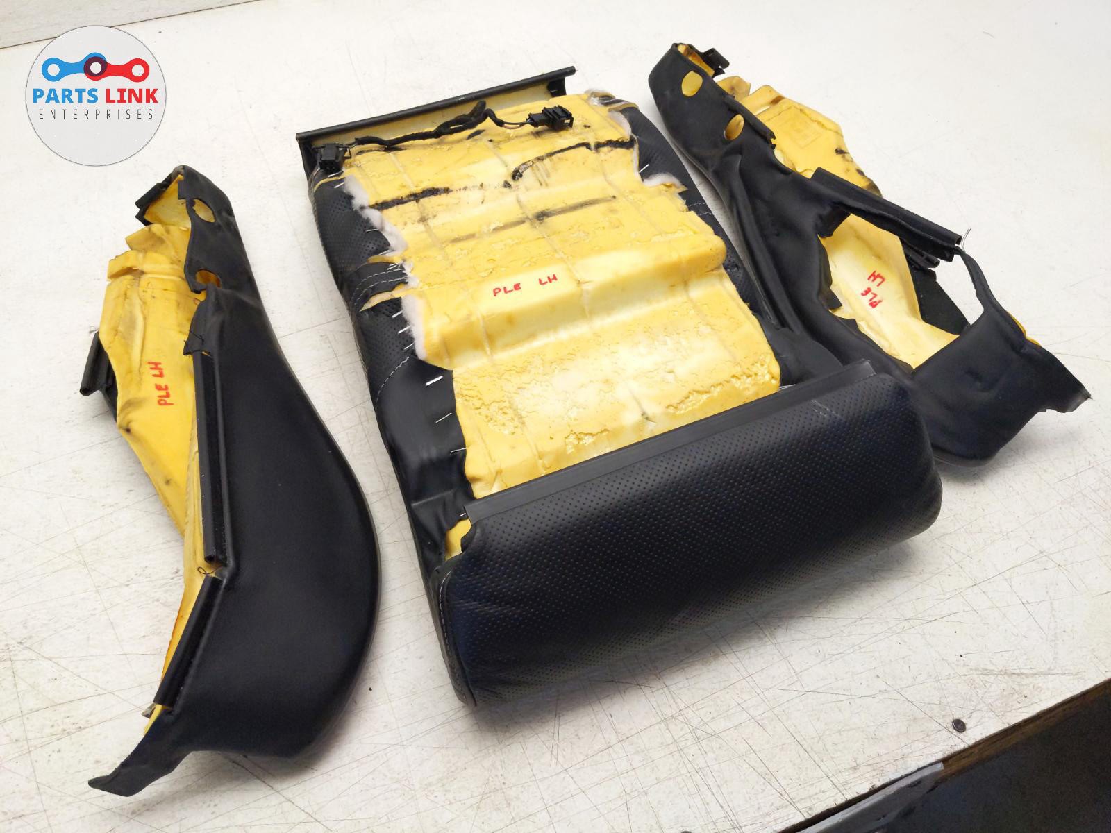 2010-2014 LAMBORGHINI GALLARDO FRONT LEFT SEAT BOTTOM CUSHION COVER MOTOR TRACK