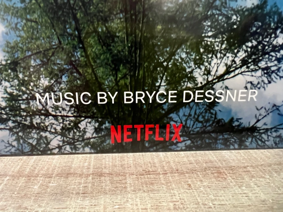 TRAIN DREAMS  Original Score  Bryce Dessner | Orange/Black Marbled Vinyl FYC New - Image 3 of 4