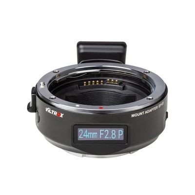 VILTROX EF-E5 Smart Auto Focus Lens Mount Adapter with OLED Screen for Canon ...
