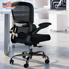 Office Chair Ergonomic Desk Chair with Adjustable Lumbar Support Black