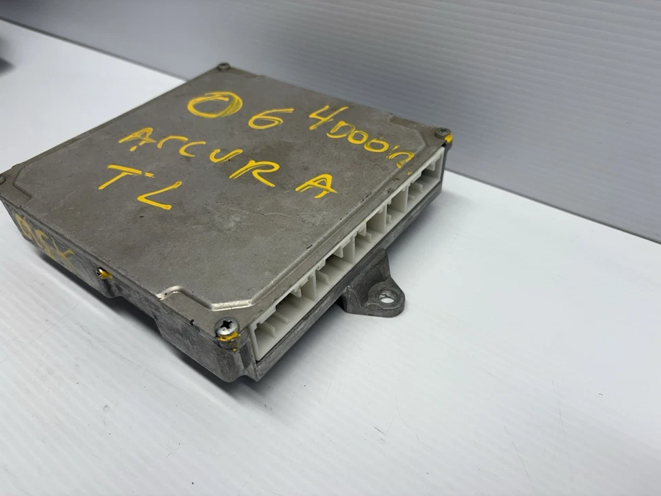 Módulo de computadora de motor Acura TL 2007 2008 ECM ECU unidad P: 37820-RDA-A83 OEM Foto 3 de 4