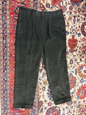 Brooks Brothers Elliott Corduroy Pants Forest Green W38 L34