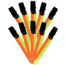 12 Pcs Fluoreszenzbandclip Reisen Radfahren Reflektierende Ausr&uuml;stung