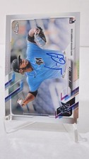 💎2021 Topps Chrome Jorge Guzman RC ⚾️ON CARD AUTO AUTOGRAPH ROOKIE!💎MARLINS!💎