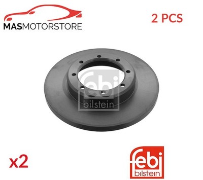 BREMSSCHEIBEN SATZ PAAR HINTEN FEBI BILSTEIN 39868 2PCS P NEU OE QUALITÄT
