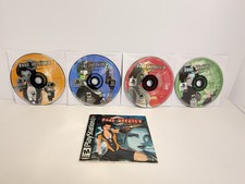 Fear Effect 2 Retro Helix PS1 PlayStation Disc 1-4 + Manual No Case