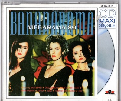 Bananarama Maxi-CD MEGARAMA '89 London Records 886 755-2 - W. Germany by PDO