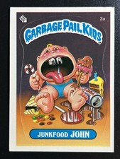 1985 Topps Garbage Pail Kids Series 1 Trading Cards 8