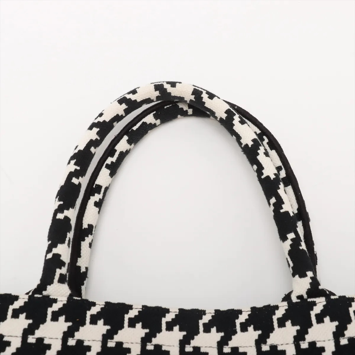 Christian Dior Book Tote Medium canvas Tote bag black x white thumbnail 6