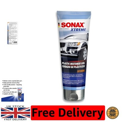 XTREME Plastic Restorer Gel 250ml - Long-Lasting Shine & Protection for Cars
