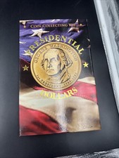 Empty No Coins Presidential Dollars Coin Collecting Kit Album Used