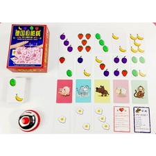 Pit Game Exquisite Comfortable Hand Feel Pit Table Game With Bell And Card For