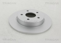 2X Bremsscheibe Coated Triscan 8120 16143C FüR Ford Focus 2 Turnier MAX DM2 LPG