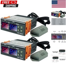 2Pcs Intelligent Temperature & Humidity Contr...