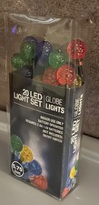 NEW Publix 20 LED Inside Mini Globe Multi-Color Light Set