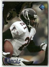 1997 COLLECTOR'S EDGE EXCALIBUR #7 ERIC METCALF ATLANTA FALCONS