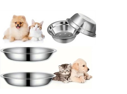 4er Set Edelstahl Futterschale Wasserschale Futternapf Katzennapf - Bild 14 von 14