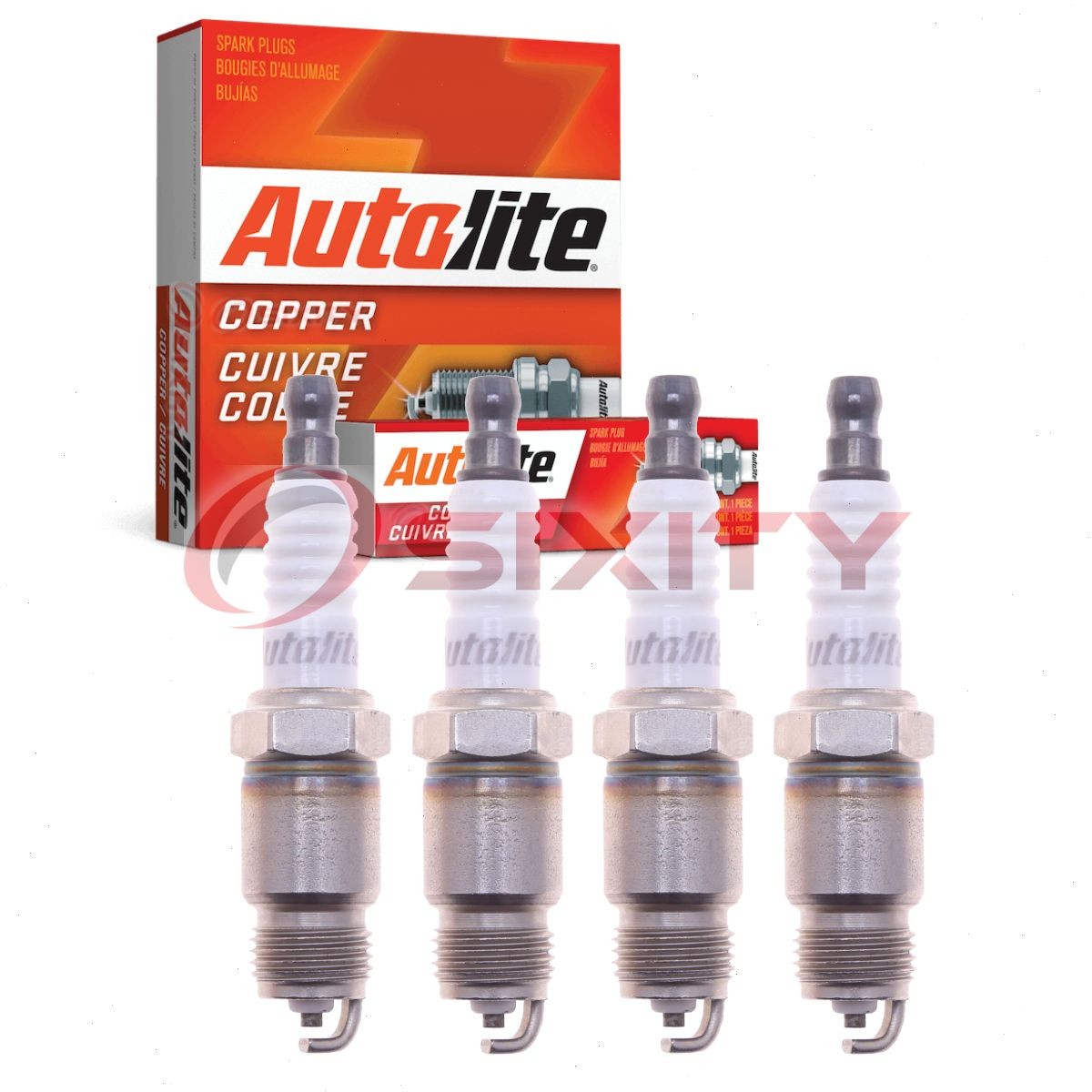 4 pc Autolite Copper Core 24 Spark Plugs for AF32 80027 5614220 5034 41-905 lt