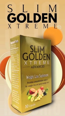 #ad Slim Golden Xtreme Advance Weight Loss Supplement 30 Capsules $65.00