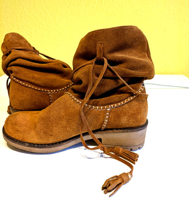 !! NEU !! ECHTLEDERBOOTS !! SCHAFFELLFÜTTERUNG !!  COOLWAY !! GR. 36 !! NEU !!