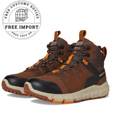 Timberland PRO Men's Tempe Soft Toe Waterproof Work Boots Brown Medium Width