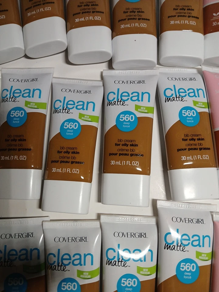 Covergirl CleanMatte Liquid Foundation 560 Deep Force BBCream For Oily Skin 2set - Image 2 of 4