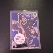 2025 Panini Impeccable A'ja Wilson Stainless Stars Las Vegas Aces #9 38/49 WNBA