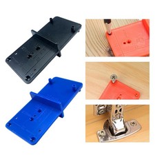 Hinge Drilling Jig Hole Guide Woodworking Tools for Drawer Kitchen Cupboard