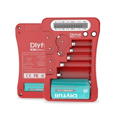 Universal Batterietester LCD 1.5V 3V CR2032 Testgerät für AA AAA C