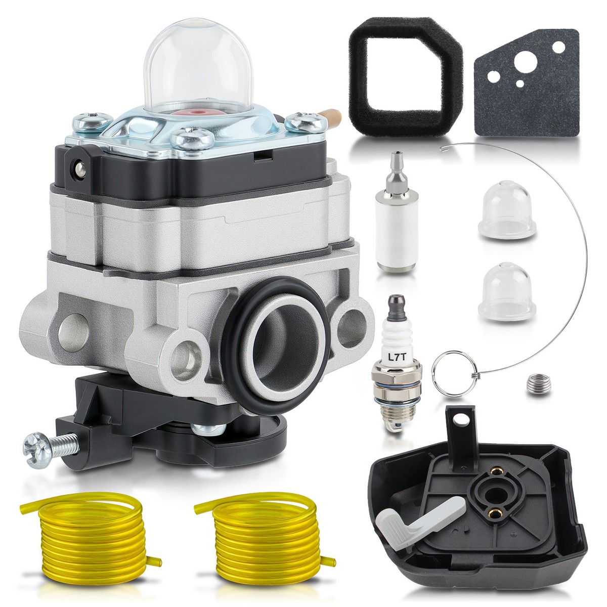 Carburador Para Tiller 2013 Carburador De Repuesto Para Motocultor Troy-Bilt TB146EC (modelo 753-06258A) Carburador 753-06258A - Foto 8