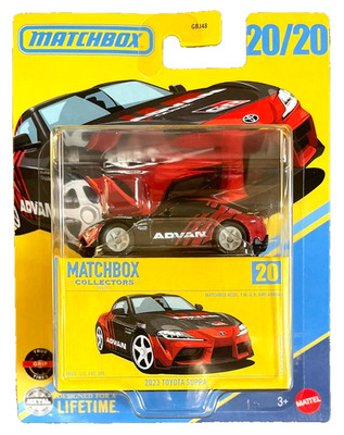 Matchbox 2023 Toyota Supra MK5 ADVAN 20/20 Collectors 2025 1:64 Modellauto JDM