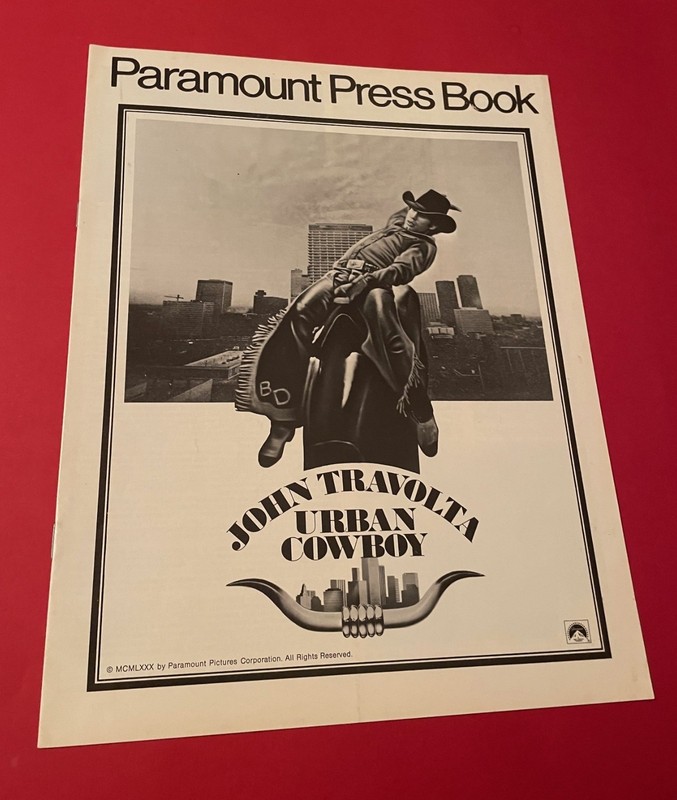 URBAN COWBOY Original Movie Pressbook 1980