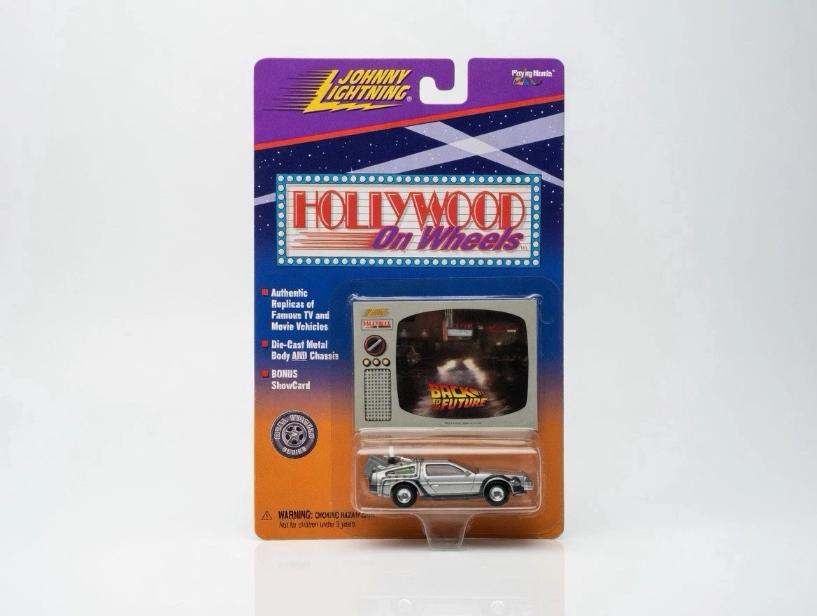 Johnny Lightning Back to the Future DeLorean Diecast Cars, Trucks