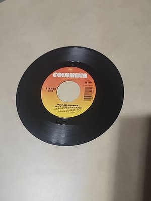 Michael Bolton   That s What Love Is All About / Take a Look at My Face 45 RPM