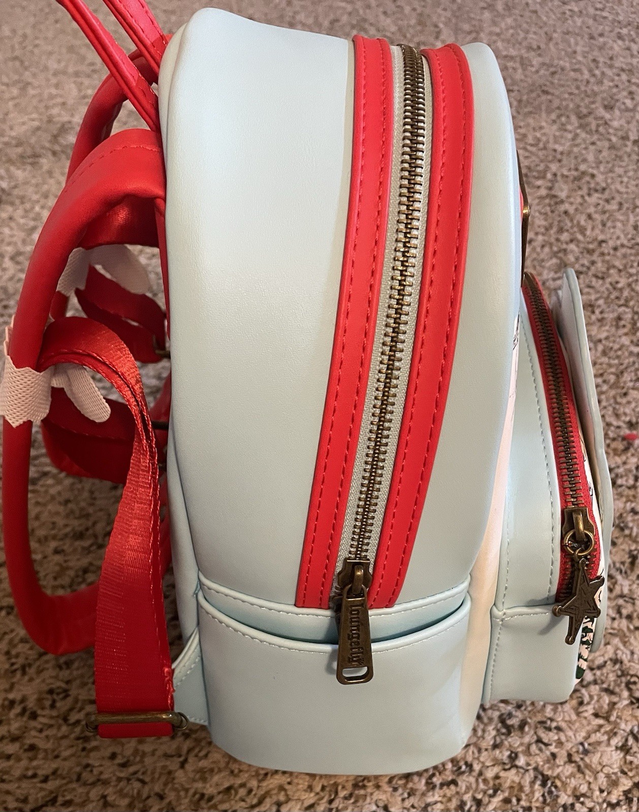 Universal Studios Grinch Max Loungefly Backpack U… - image 3