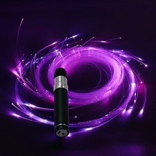 Dance Whip LED Fiber Optic 6ft Rechargeable Pixel Medium, Multi-color